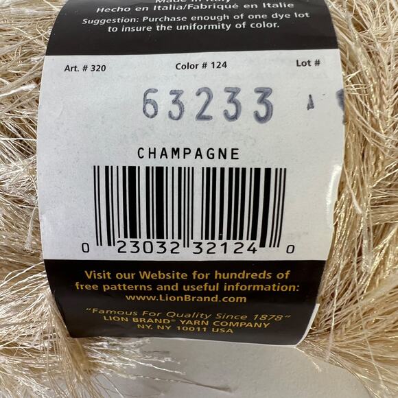 Lion Brand Fun Fur Eyelash Yarn 11 Skeins & 2 Partial Wt 5 Bulky Assorted Colors - Picture 9 of 11